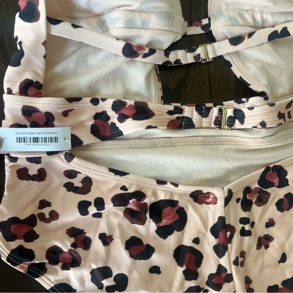 NWT Adore Me Leopard Print Bikini - Large - Picture 6 of 16